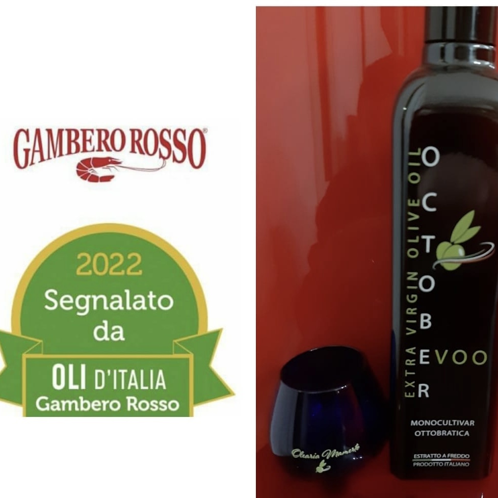 Riconoscimento Gambero Rosso oli d'Italia